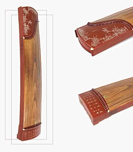 Vista 6 de Dunhuang 689E Bambú Guzheng
