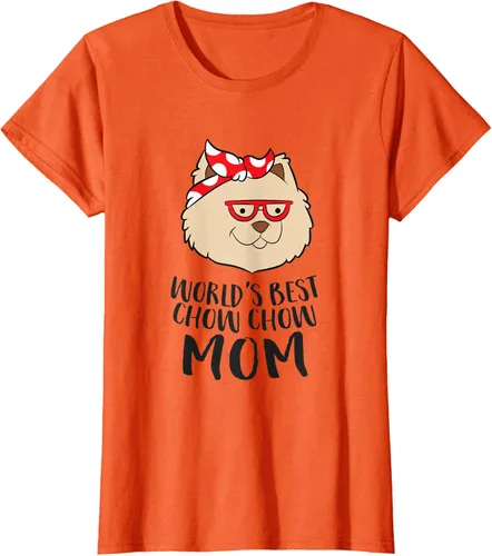 Vista 20 de World's Best Chow Chow mamá lindo Chow Chow perro mamá camiseta Blanco