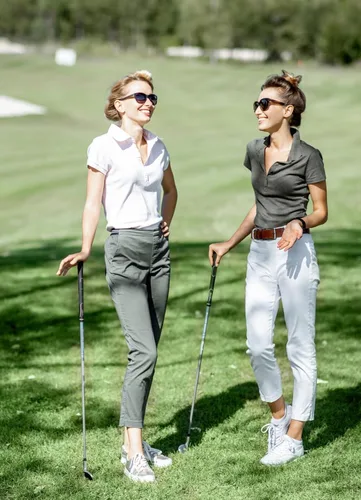 Vista 6 de BALEAF - Pantalones elásticos de viaje con bolsillos con cremallera, pantalones de golf y atléticos de cintura alta con FPU50+ para trabajo y uso
