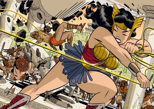 Vista 14 de MIGHTYPRINT DC Comics - Wonder Woman - Lasso of Victory - 17" x 24" Wall Art - Officially Licensed Collectible - Ideal for Gifting and Collecting