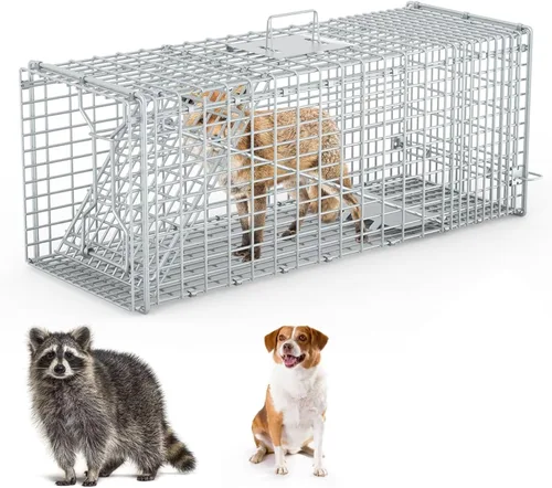Vista 12 de Trampa humana para ratones, atrapa y libera, trampa unidireccional para roedores para uso en interiores y exteriores, trampa humana para ratas