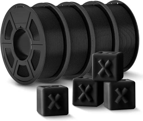 Vista 18 de JAYO Paquete de filamento PLA+ 1.75mm, paquete de filamento para impresora 3D multicolor, embalado al vacío individualmente, carrete de 250g