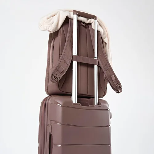 Vista 8 de Samsonite Mochila de viaje Better Than Basic, Chocolate Malva, Mochila Better Than Basics