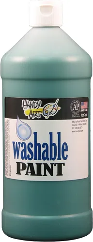 Vista 3 de Handy Art Pintura lavable de 16 onzas, color negro