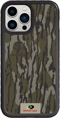 Vista 36 de cellhelmet Mossy Oak Agua Yellowfin Funda de doble capa en morado lila diseñada para iPhone 13 Pro Max a prueba de golpes y caídas, duradera
