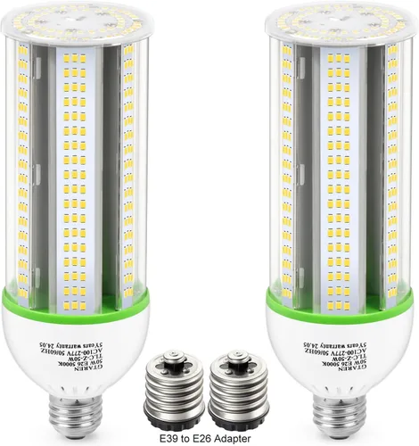 Vista 8 de Bombilla LED E26, Bombilla LED de Maíz de 20W, Bombilla Equivalente a 200W, Bombilla de Maíz de 2800 Lúmenes, Bombillas LED de Luz Blanca de Día