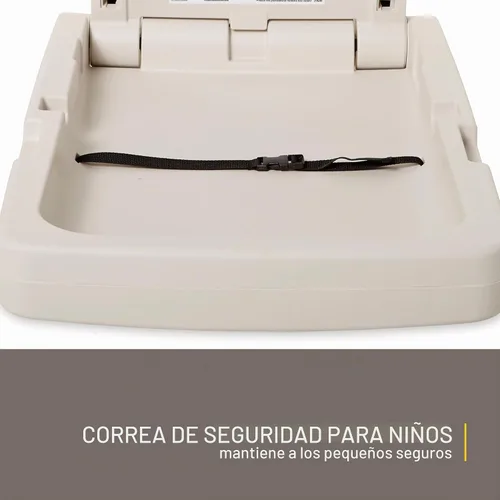 Vista 4 de Rubbermaid Commercial cambiador de bebés horizontal, gris, 1