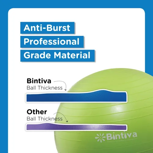 Vista 2 de bintiva Pelota de ejercicio