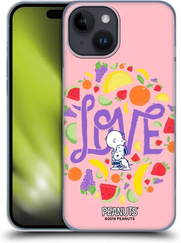 Vista 87 de Head Case Designs Funda rígida con licencia oficial de Peanuts Charlie y Snoopy Naturally Sweet compatible con Apple iPhone 7/8/SE 2020 y 2022