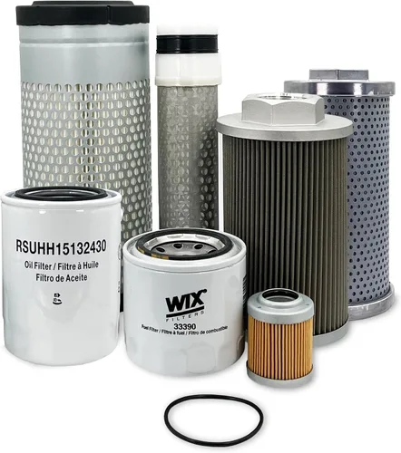 Vista 2 de HERO® Kit de filtro de mantenimiento para modelo de cabina de excavadora Kubota U35-4