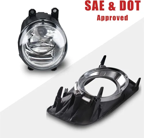 Vista 3 de DLAA Luces de niebla para Land Cruiser/Prado FJ150 2010 2011 2012 2013 niebla lámparas Toyota
