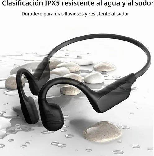 Vista 6 de Audífonos de Conducción Ósea para Conversación, Auriculares Inalámbricos de Oreja Abierta con Micrófono de Captura de Sonido para Largos Horarios