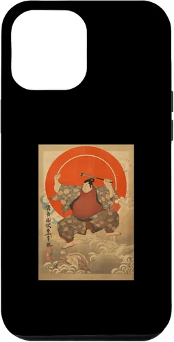 Vista 26 de Sumo Wrestler I Love Japanese Sumo Vintage Art Case for iPhone 16