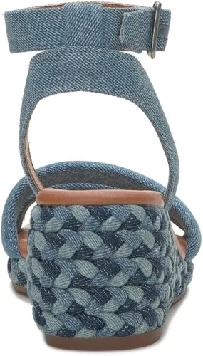 Vista 2 de Lucky Brand Naylicia - Sandalia de cuña trenzada para mujer