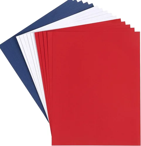 Vista 11 de 30 hojas de papel de cartulina de 8 1/2 x 11 pulgadas para manualidades y invitaciones (negro)