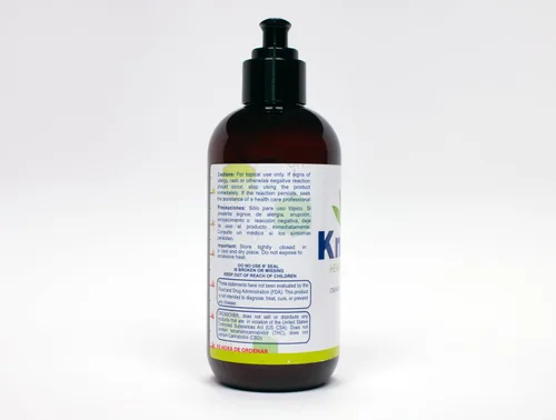 Vista 2 de Crema de Aceite de Cáñamo Ideal para Piel Sensible Paquete de 2-8 oz cada uno - Hidratante y Emoliente (2)