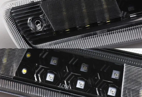 Vista 3 de Luz de freno trasera de montaje central en el techo trasero, luz LED de montaje alto, tercera luz de freno compatible con Ford F-150 2009-2014, 2010