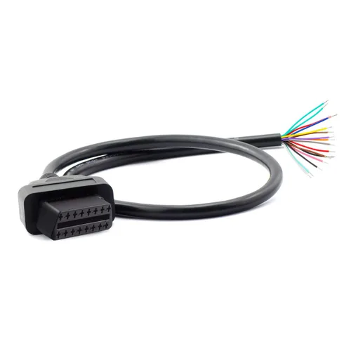 Vista 4 de iKKEGOL OBD OBDII J1962 - Conector hembra para abrir el cable, cable de extensión de diagnóstico OBD OBD2, coleta, adaptador USB Mobley DIY