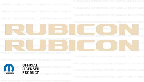 Vista 9 de Vinilo adhesivo gráfico del capó Rubicon/Adhesivo para calcomanías, compatible con Jeep Wrangler JK (2007-2018) Rosa bebé CSOFTPINK (Juego de 2)