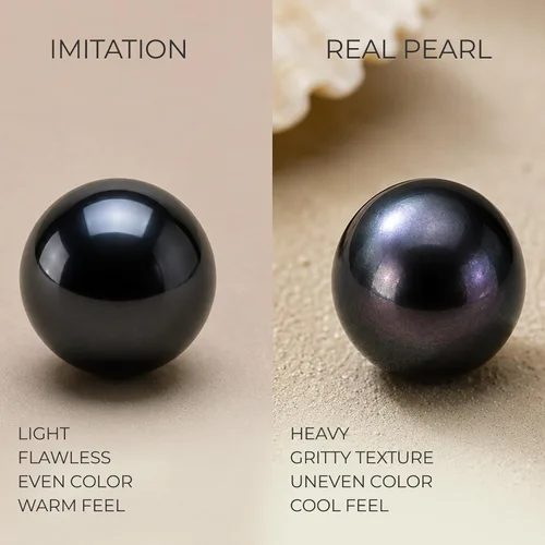 Vista 5 de The Pearl Source Real Japanese Akoya Pearl Necklace for Women, Genuine Cultured Akoya Pearls, Fine Jewelry Gift