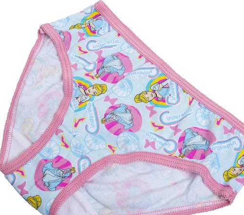 Vista 4 de Disney Ropa interior de princesa para niñas
