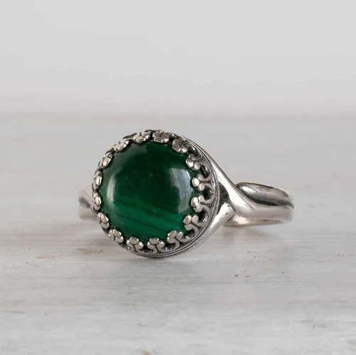 Vista 69 de 925 Sterling Silver Gemstone Rings for Women - Anniversary Rings for Women - Sterling Silver Rings for Women - Dainty Sterling Silver Rings
