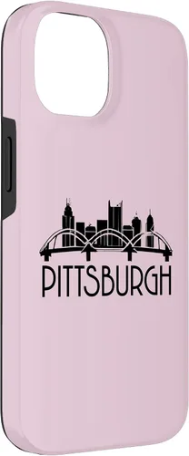 Vista 6 de iPhone 16 Pittsburgh Skyline 412 Steel City Case