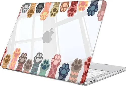 Vista 26 de Fintie Funda para MacBook Neo de 13 pulgadas A3404 2026, transparente Cristal transparente