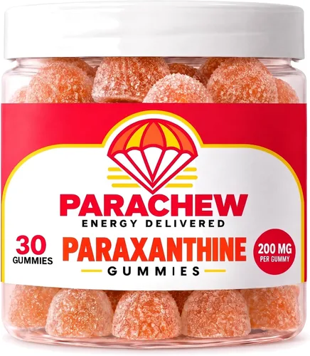 Vista 10 de Gomitas energéticas de paraxantina con limonada de fresa