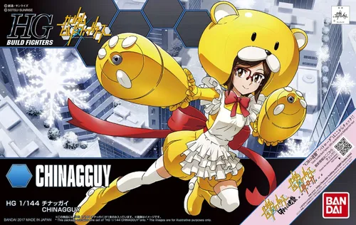 Vista 7 de Bandai Hobby HGBF 1/144 Chinagguy Build Fighters Modelo Kit Figura