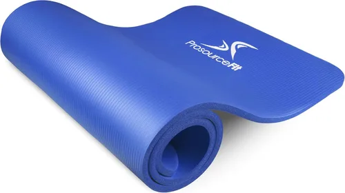 Vista 7 de ProsourceFit Extra Thick Yoga and Pilates Mat 1/2” (13mm) or 1" (25mm), 71-inch Long High Density Exercise Mat with Comfort Foam and Carrying Strap