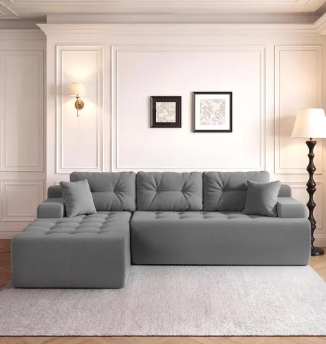 Vista 25 de Fond&Found - Sofá modular modular no requiere montaje, sofá modular de gran tamaño para sala de estar y oficina