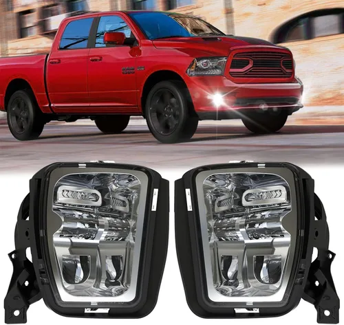 Vista 11 de Z-OFFROAD Conjunto de luz antiniebla LED aprobada por DOT compatible con Dodge Ram 1500 2002 2003 2004 2005 2006 2007 2008 Dodge Ram 2500/3500