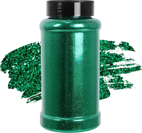 Vista 41 de Purpurina negra ultrafina, 16 onzas (1 libra), purpurina fina para manualidades de resina, uñas, vasos, slime, cosméticos y decoración de festivales