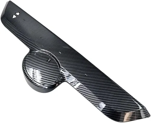 Vista 3 de Panel de embellecimiento de puerta trasera de fibra de carbono con tipo de entrada inteligente compatible con Toyota 4runner 2010-2022