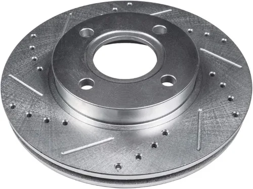 Vista 113 de Detroit Axle - Rotores de freno delantero para 04-13 Mazda 3 Rotores de frenos de disco 06-15 Mazda 5 Reemplazo: Rotor regular delantero de 11.81
