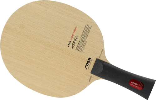 Vista 4 de STIGA Inspira - Cuchilla de tenis de mesa híbrida de carbono, cuchilla profesional ofensiva con máximo control y potencia