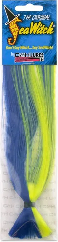 Vista 18 de C&H Lures Señuelos de Pesca Sea Witch - Originales Desde 1959, Faldas de Nylon Revelan Cabeza con Peso, 15 Colores, 8 Pesos de Cabeza, Señuelo