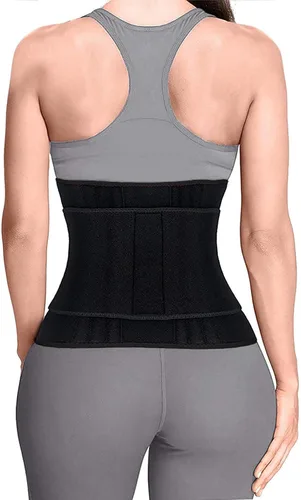 Vista 2 de YIANNA Waist Trainer Belt for Women Waist Trimmer Eraser Belly Band Body Shaper Sports Girdles