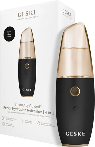 Vista 11 de GESKE SmartAppGuided™ - Refrescante de hidratación facial 4 en 1 Atomizador de agua Máquina de pulverización hidratante Rociador facial