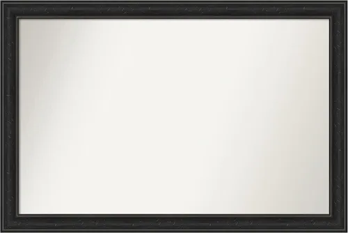 Vista 29 de Amanti Art Espejo personalizado, gran espejo de baño estrecho, espejo de pared o espejo de tocador de baño sobre el fregadero (24 x 24 pulgadas)
