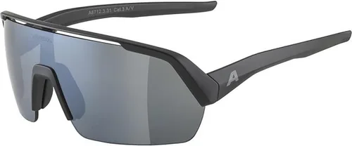 Vista 4 de ALPINA Gafas de ciclismo espejadas, hidrofóbicas y antivaho para hombres y mujeres, 100% protección UV, TURBO HR