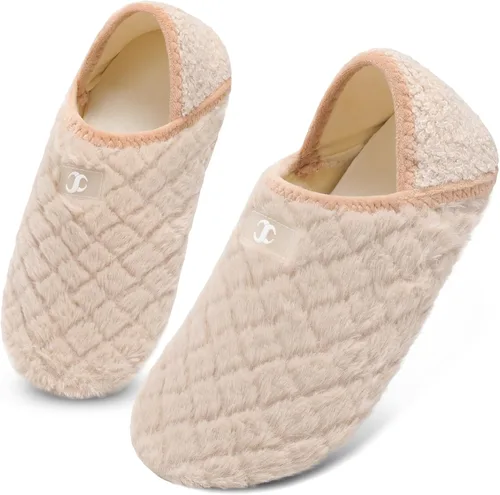 Vista 9 de Scurtain - Zapatillas de casa para mujer y hombre, zapatos de casa, calcetines cómodos, zapatos ligeros unisex para adultos descalzos