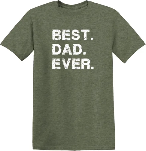 Vista 22 de Feelin Good Tees El mejor regalo de papá para papá, camiseta gráfica divertida del Día del Padre "Best Dad Ever" Camisetas gráficas novedosas
