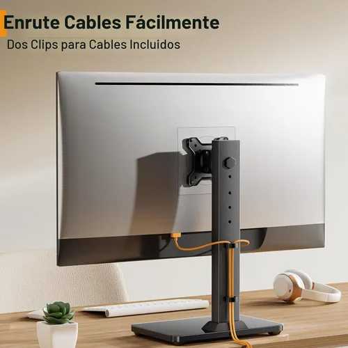 Vista 7 de Perlegear - Soporte de monitor único para pantallas de 13 a 34 pulgadas