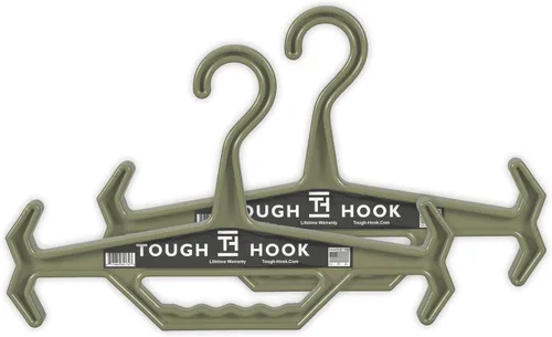 Vista 11 de Tough Hook ID - Percha de identificación resistente, fabricada en Estados Unidos, tapa de 200 libras, portaplatos, equipo táctico, buceo BCD