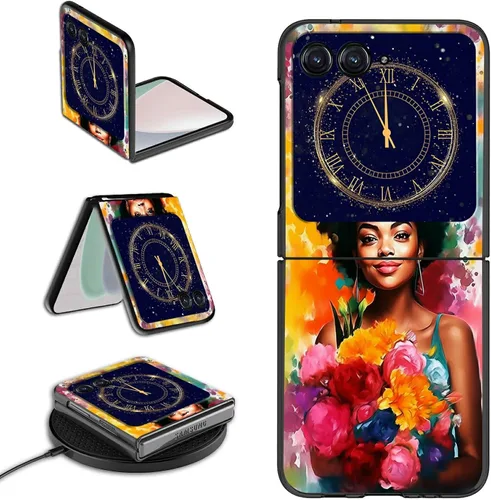 Vista 30 de Rossy Funda para Motorola RAZR 5G, para Moto RAZR 5G, funda delgada y ligera de policarbonato duro a prueba de golpes para Motorola Moto RAZR 5G
