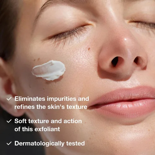 Vista 3 de PHYTOMER Exfoliante facial suave vegetal con enzima natural Limpia, elimina impurezas, refina la textura de la piel Ingredientes seguros