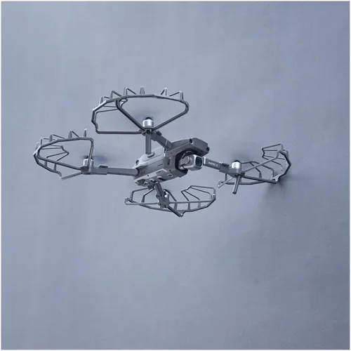 Vista 5 de Protector de hélice totalmente cerrado para Mavic 2 Pro/Zoom Drone Propeller Guard Props Wing Fan Cover Accesorio, gris