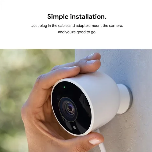 Vista 10 de Cámara de seguridad para exteriores diseño nido